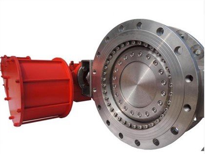 Katup Kupu-kupu Multilever Offset Tiga Kali Lipat