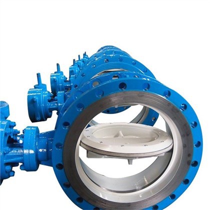 Katup Kupu-Kupu EPDM Lotoke Triple Offset Baru